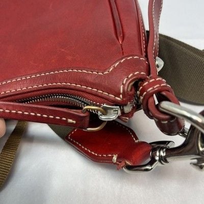 Dooney & Bourke Bordeaux Florentine Toscana Large Crossbody Hobo 14