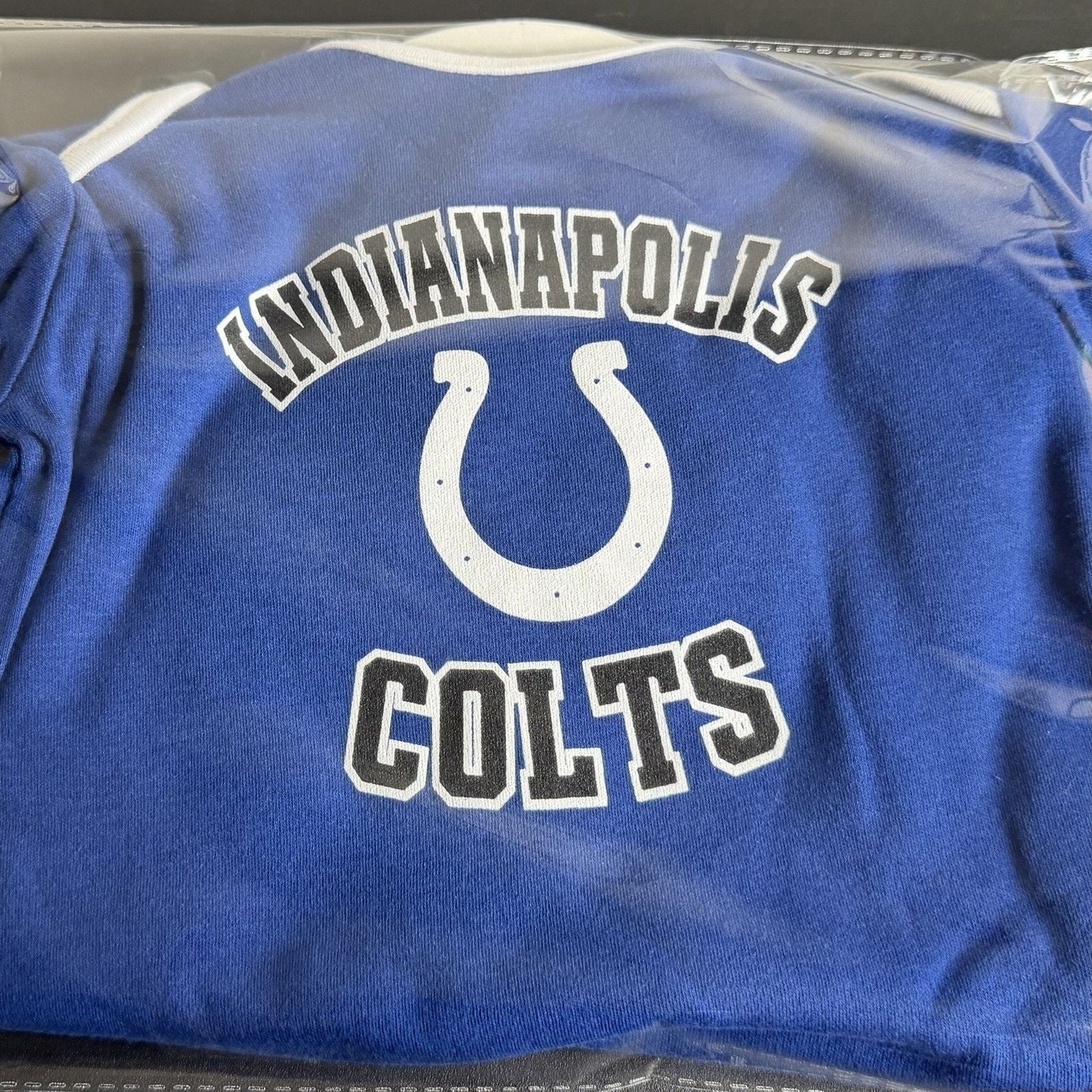 NFL Team Apparel Indianapolis Colts 3pc Bodysuit Set 24 Months Blue Gray White 7