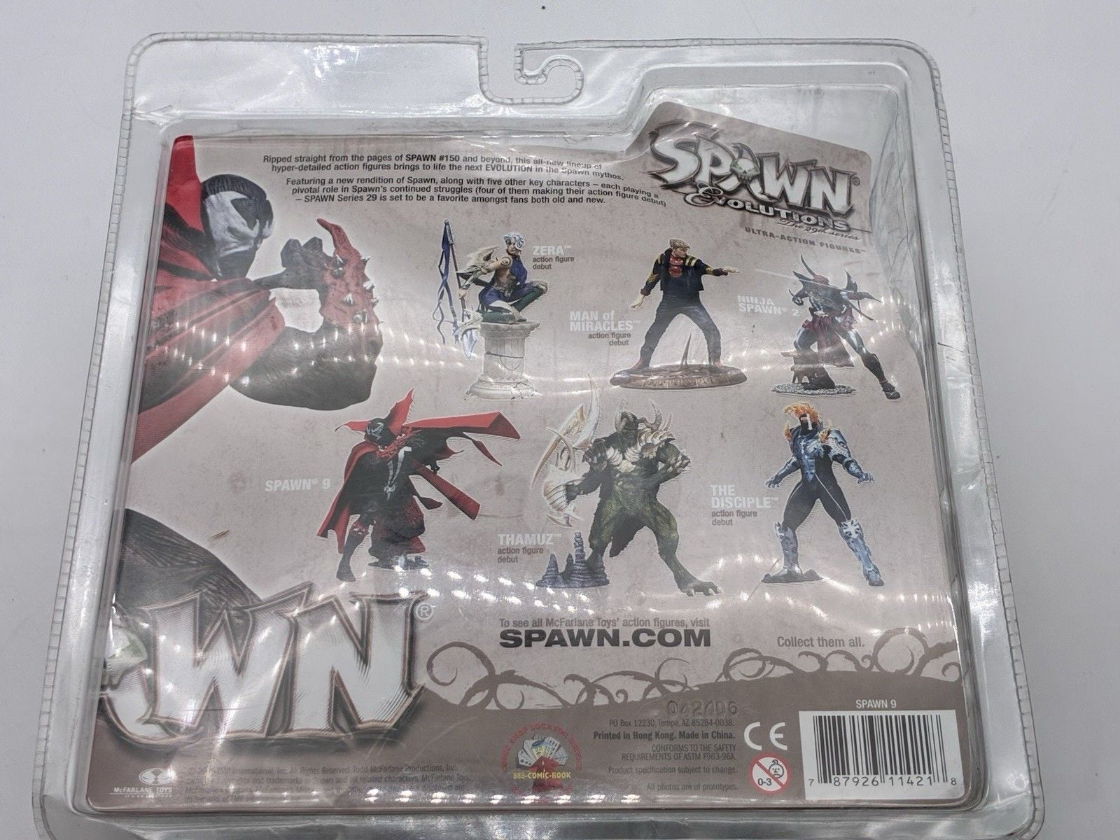 McFarlane Spawn 9 Evolutions Series 29 Action Figure 2006 New Sealed 2