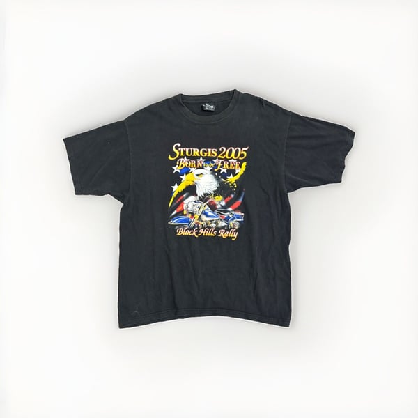 Vintage 2005 Sturgis Black Hills Rally 65th Anniversary 'Born to Be Free'