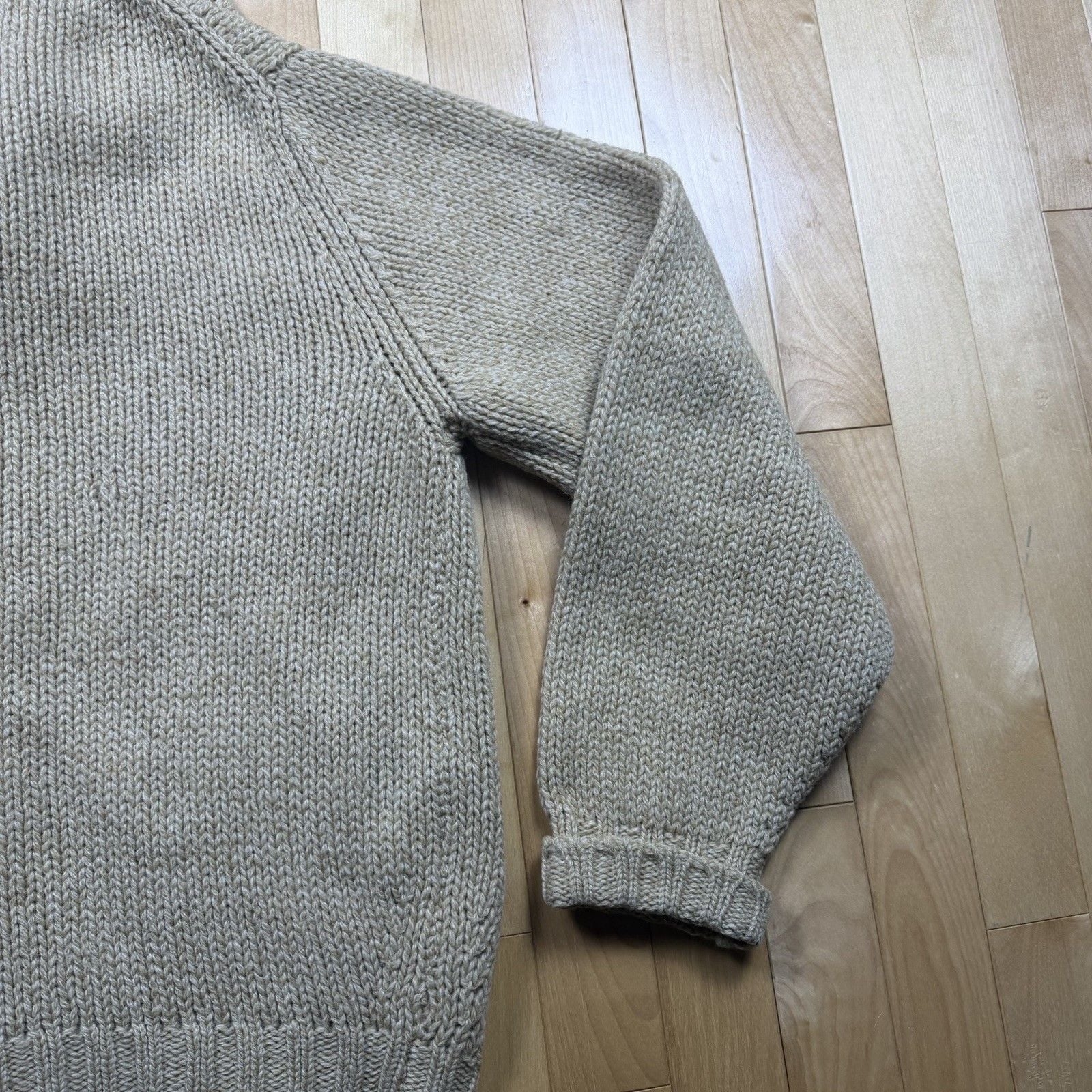 Vintage Alan Paine Shetland Wool Cardigan Mens 42 England Shawl Collar 60s 70s 15