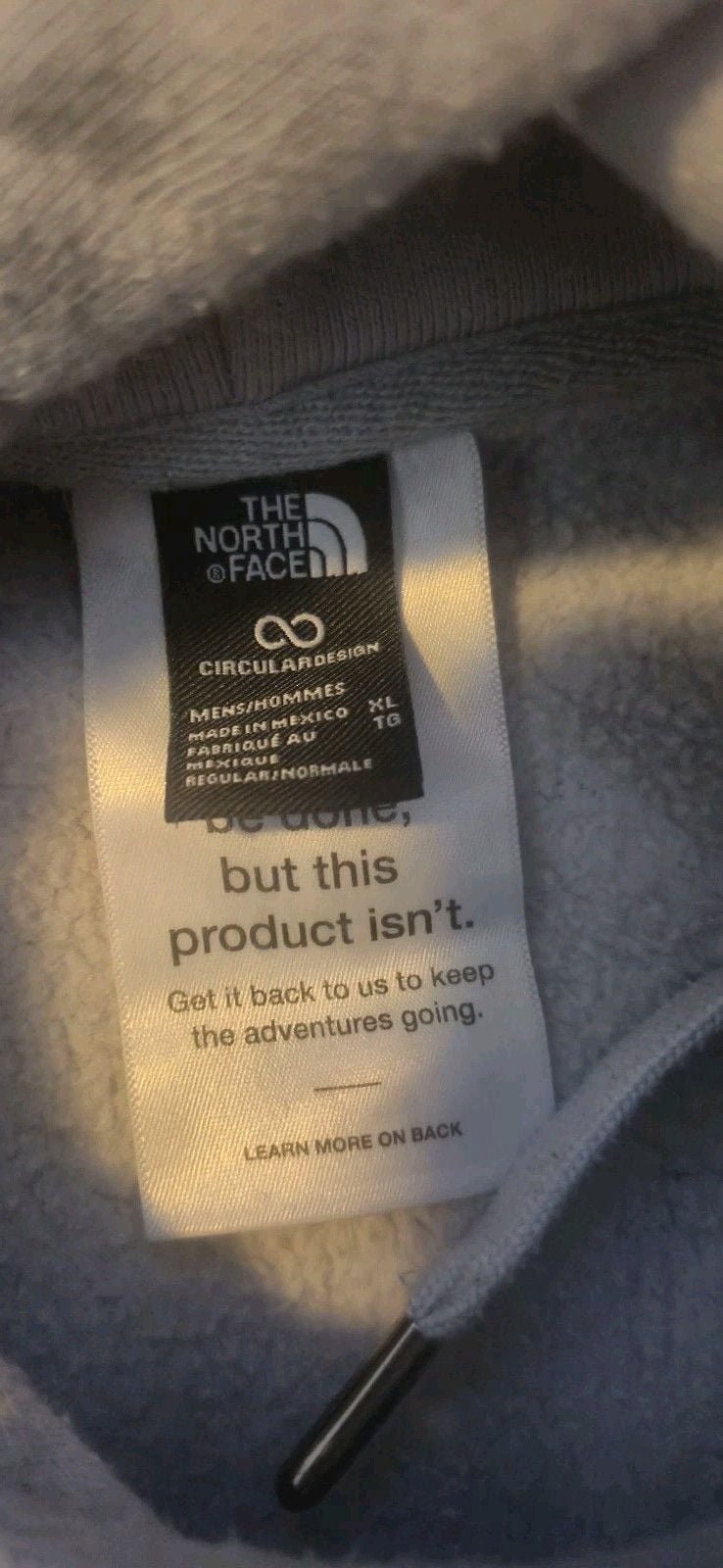 The North Face Hoodie Womens Pullover Graphic Back Logo Fleece 7