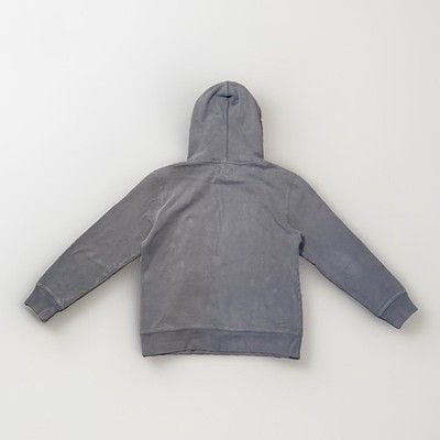 Aeropostale Men’s Medium Acid Grey Hoodie Y2K Cotton Blend 3