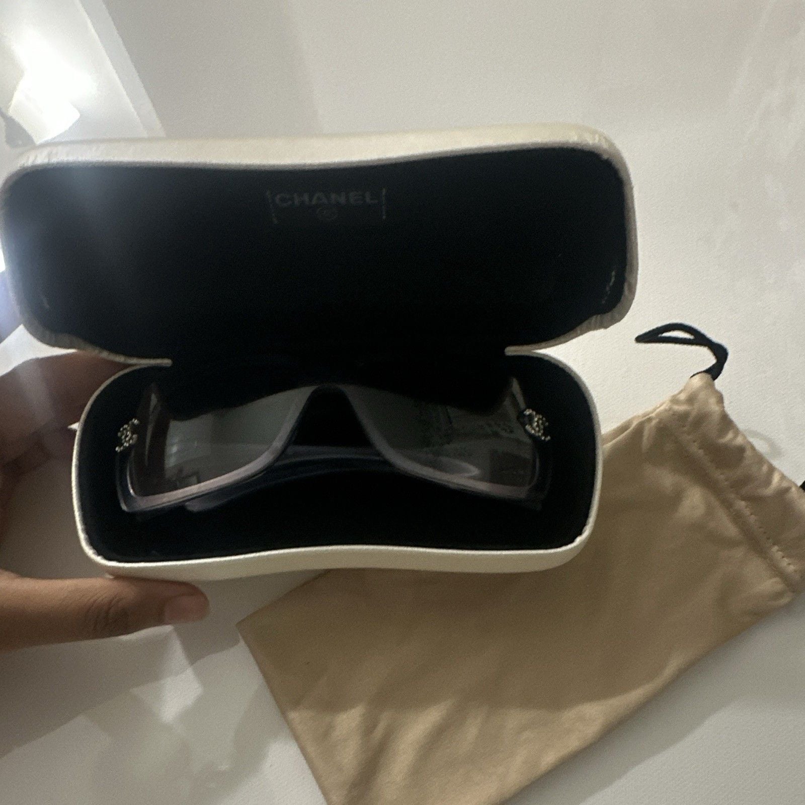 CHANEL Women's Sunglasses with Case And Pouch 17