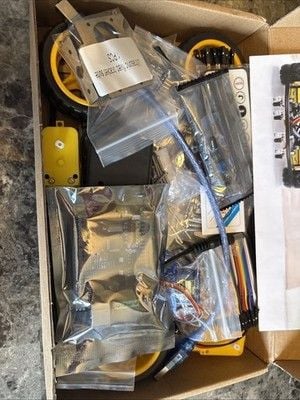 Robot Smart Car DIY Kit - 4WD Programmable Robot - Educational Toy 3