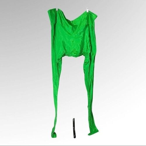 Indian/Punjabi Gold With Green Salwar Kameez 3pc Suit 2