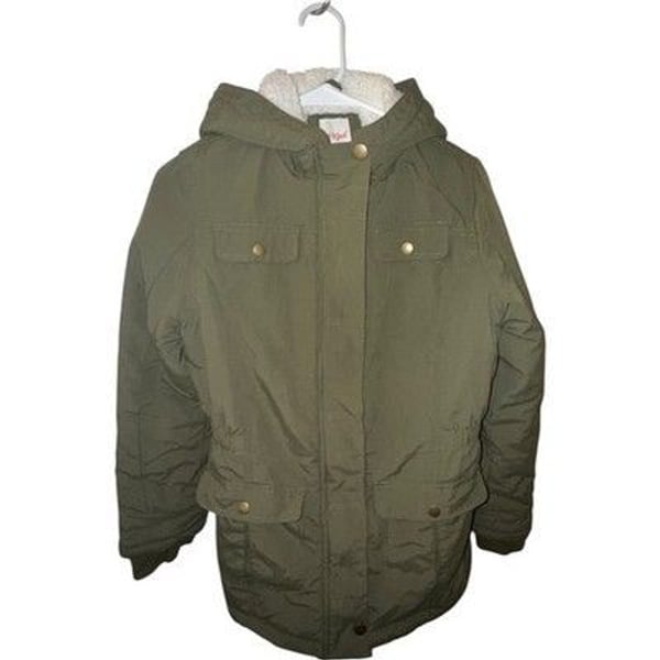 Cat & Jack Kids' Olive Green Hooded Jacket