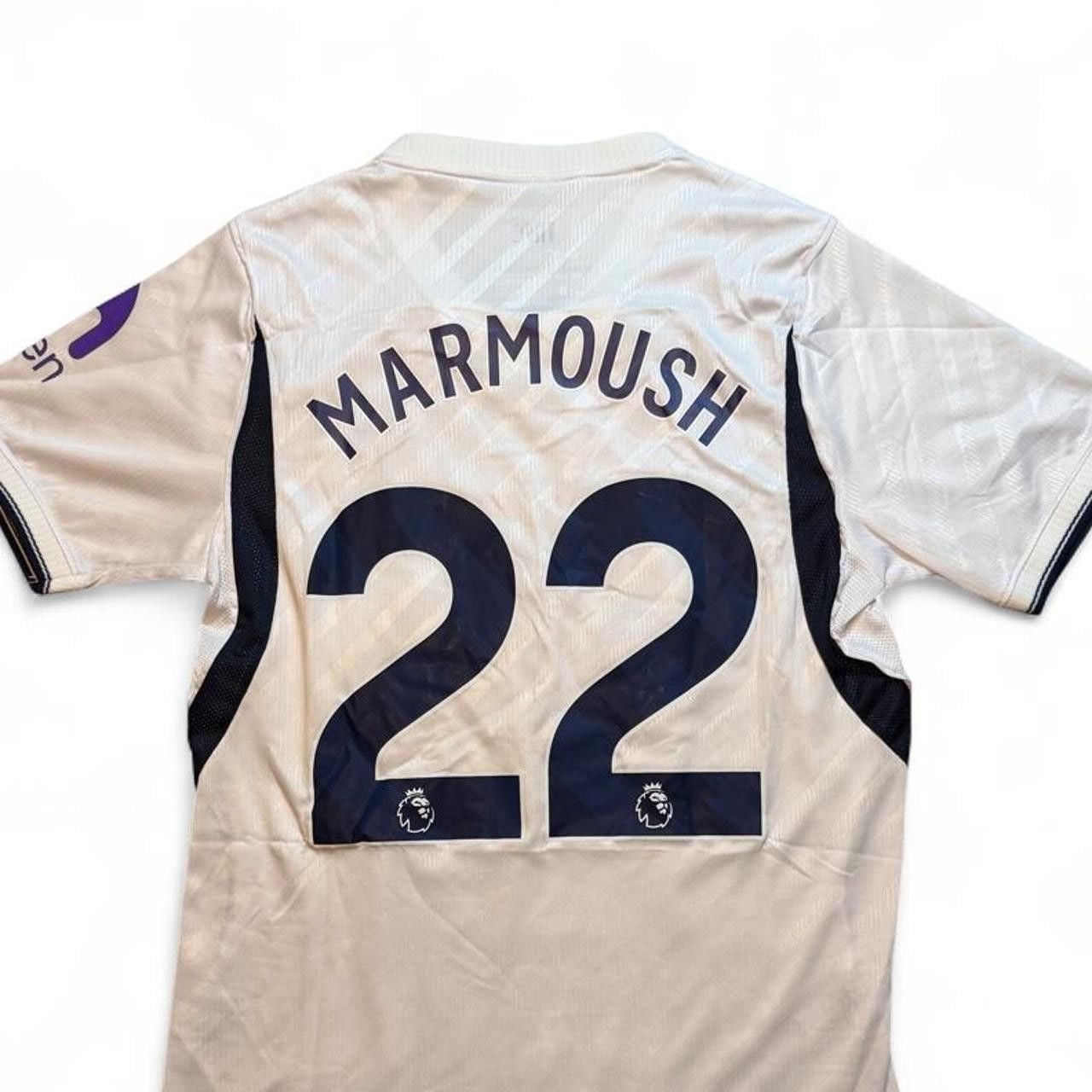 Nike Tottenham Hotspur 2026/27 Home Jersey White with Blue number 22 Marmoush on the back size Small dimensions are in the pictures Brand New with Tags. 7