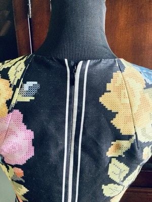 Payal Pratap Multicolor Women Sleeveless Dress Sz 2 A143 4
