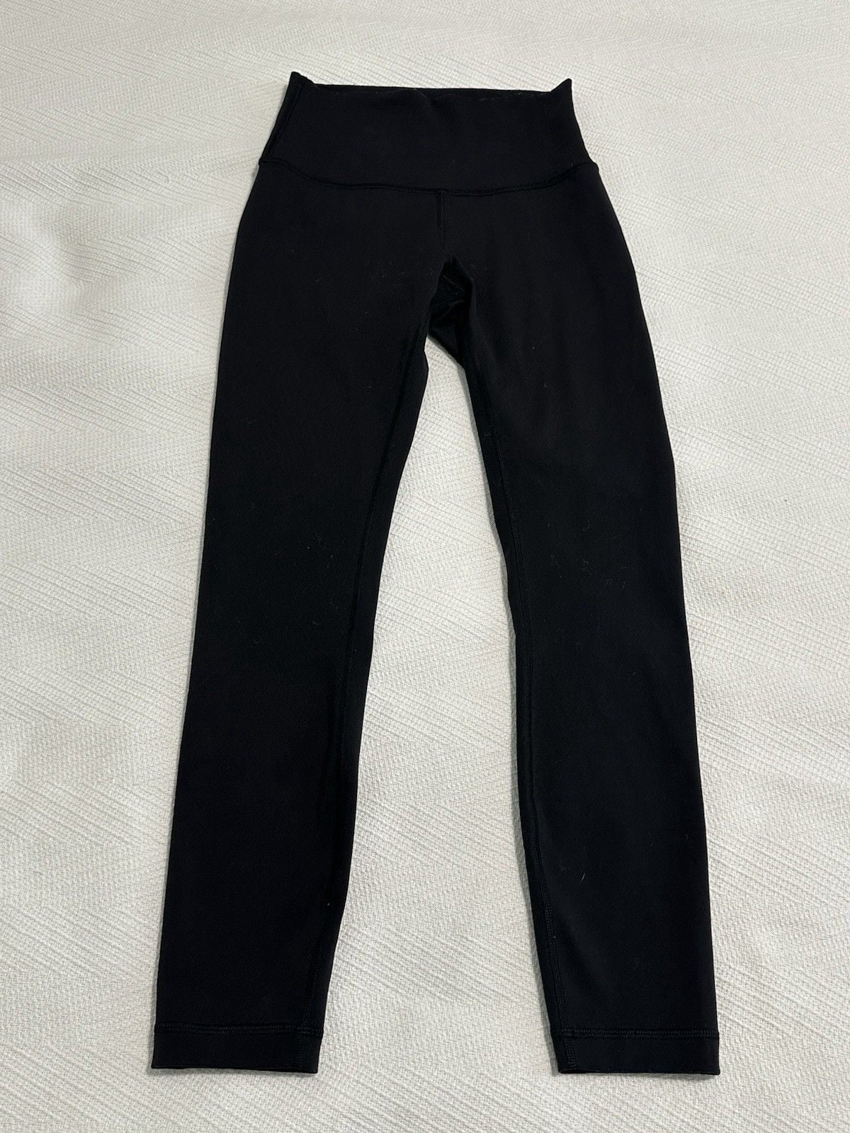 Lululemon Size 4 Womens Workout Pants Yoga Leggings Athletic Black 2