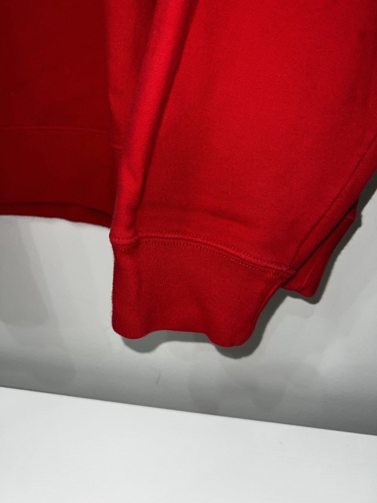 Polo Ralph Lauren Sweatshirt Crewneck Men's Size L Red Blue Pony Pullover 4