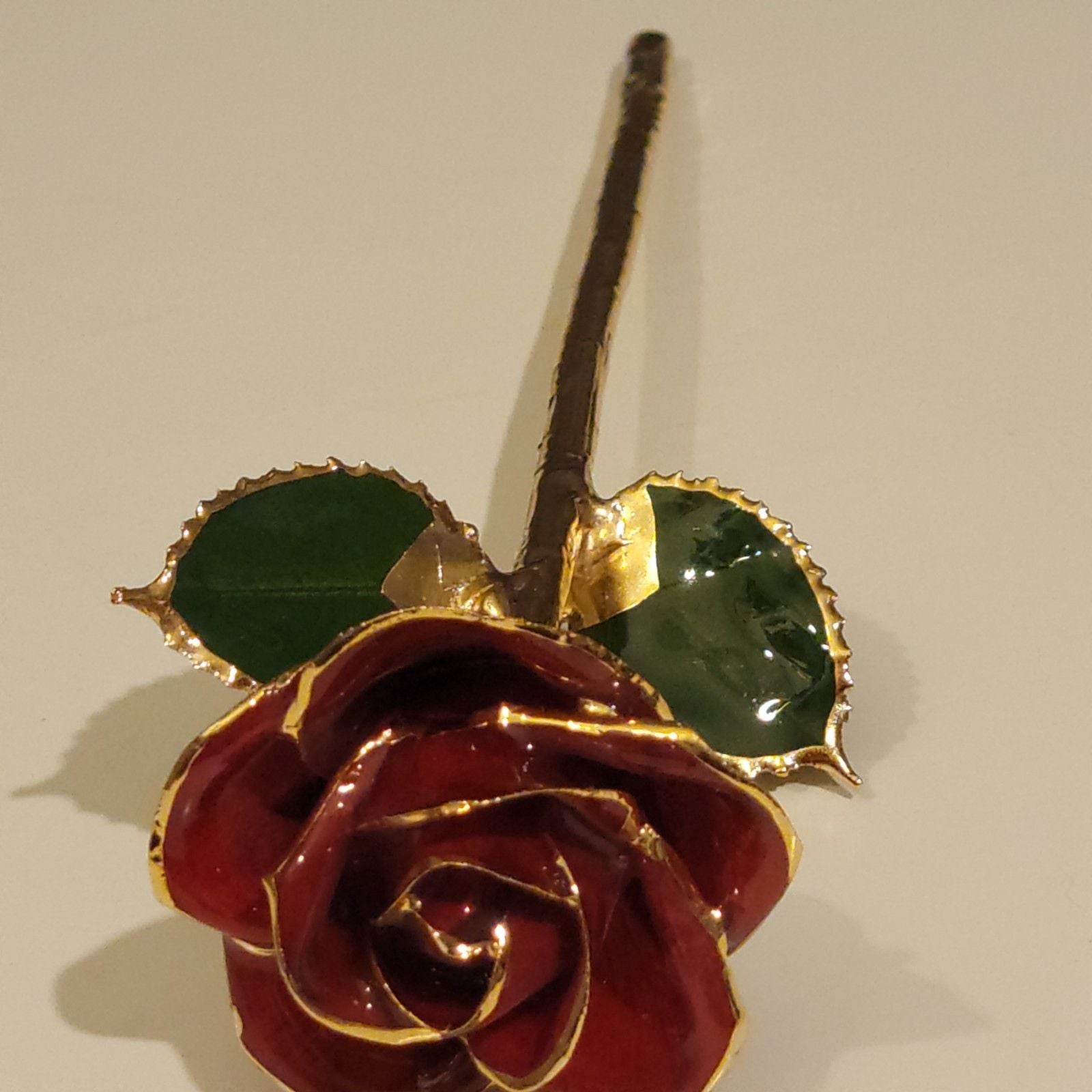 Giovanni 24k Gold Dipped Roses Real Rose Last Forever 11 Inches 11