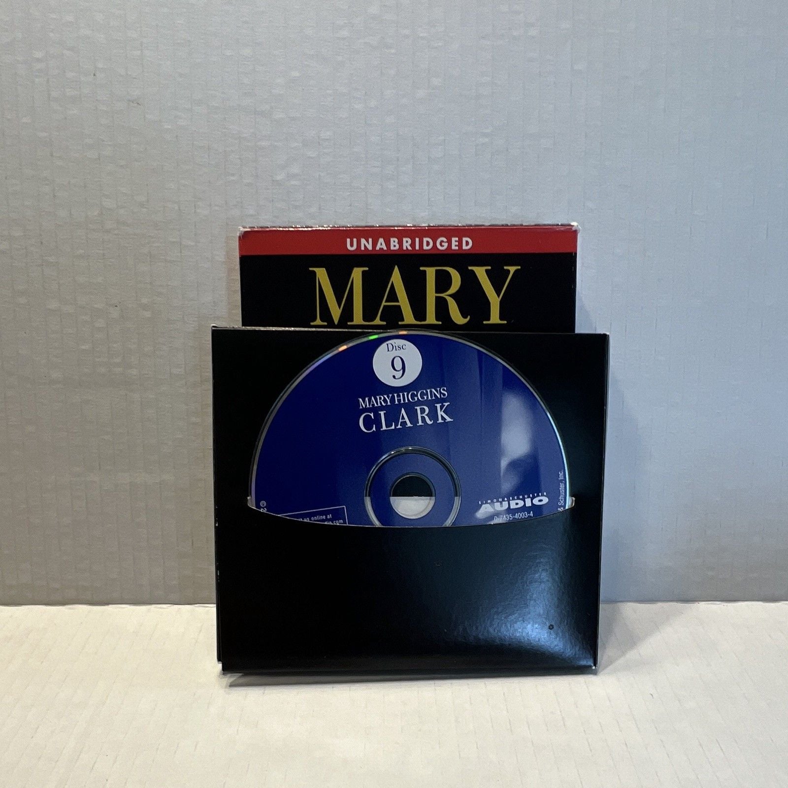 Mary Higgins Clark Unabridged Audiobook Audio CD Lot 5: Sleeping Beauty Killer 18