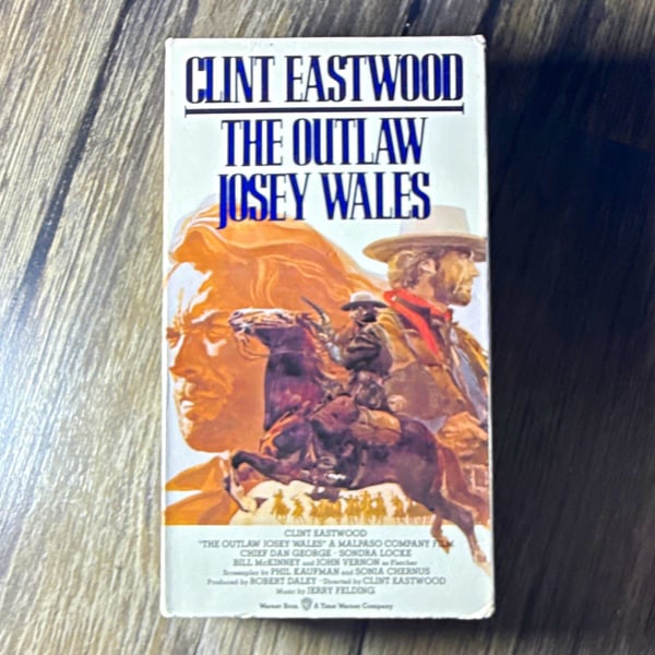 Warner Bros. The Outlaw Josey Wales VHS NTSC PG 1976 Clint Eastwood