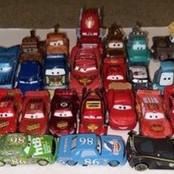 Disney Pixar Cars Mixed (Lot of 29) DieCast Toy Lightning McQueen And Other Rare