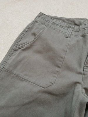 Bass Heritage Collection Women's Cargo Pants Size 6 Gray-Green Cotton Utility 10