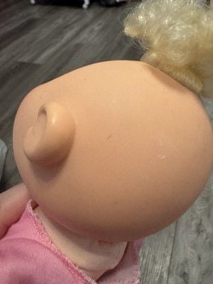 Cabbage Patch Kids BabyLand 10 in Soft Body Play Doll Blonde Curly Hair 2015 8