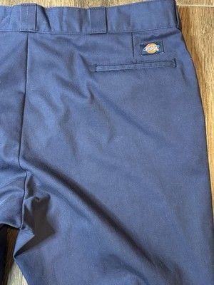 Dickies Work Pants For Men 42x30 Workwear Navy Blue 5