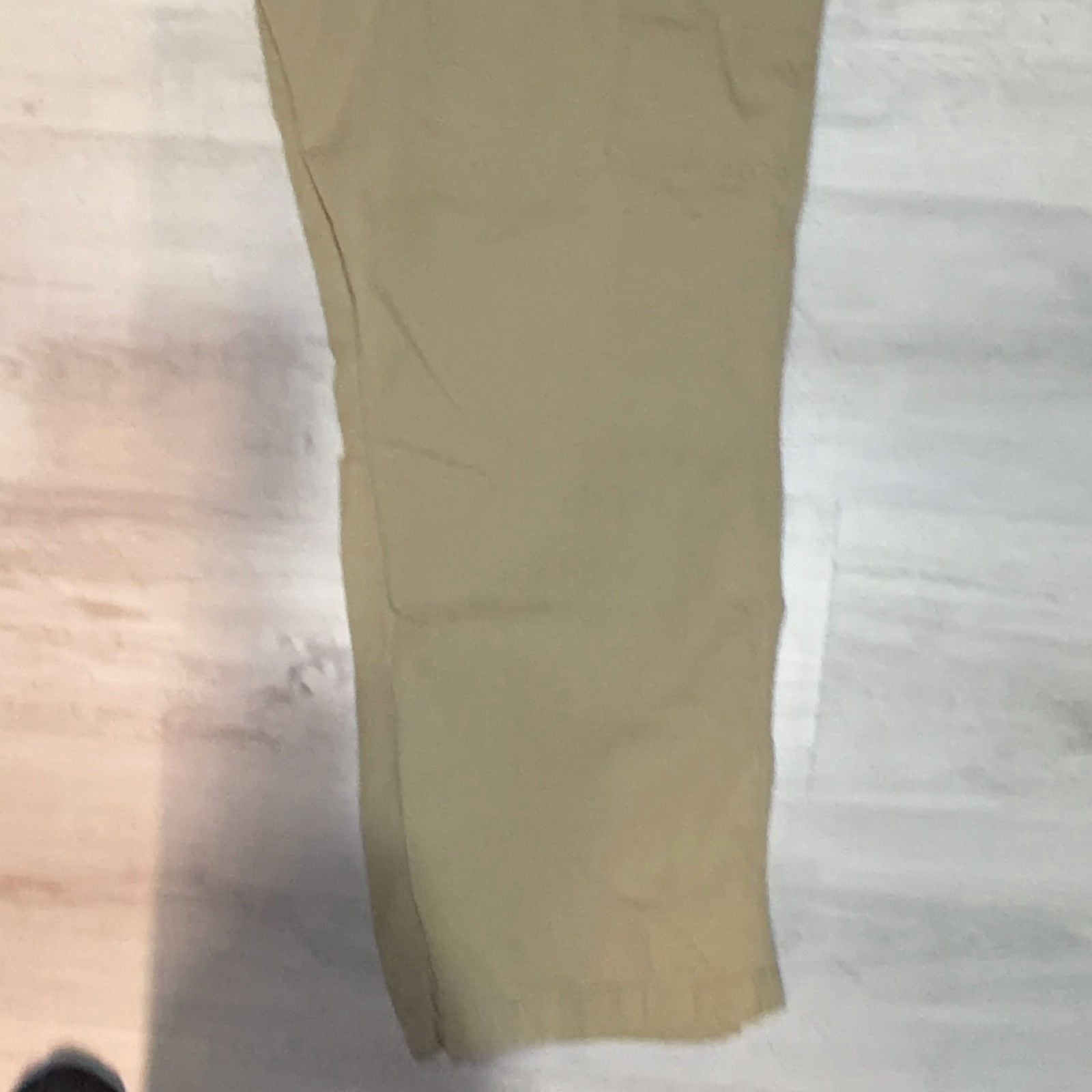 Carhartt Men's 38x30 Carpenter Pants Relaxed Fit Canvas Workwear Beige Cotton 7