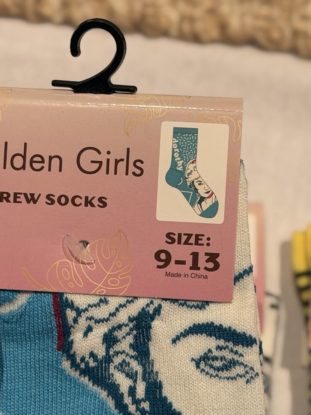 VIRAL The Golden Girls Crew Socks Set of 4 5