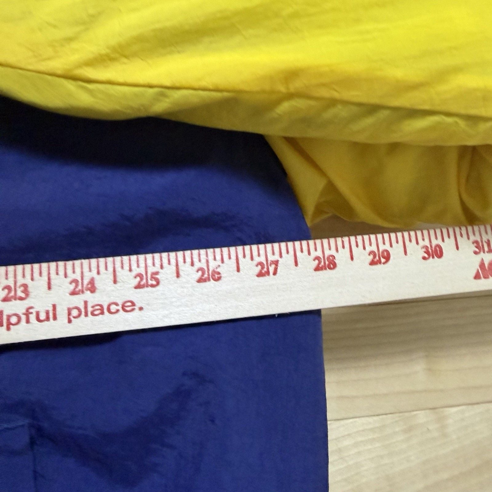 Vintage Competitor Notre Dame Fighting Irish Puffer Jacket Blue/Yellow Size XL 10