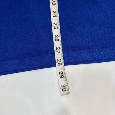 Columbia Men's Royal Blue Short Sleeve Collared Polo Shirt Logo OmniShade Size L 7