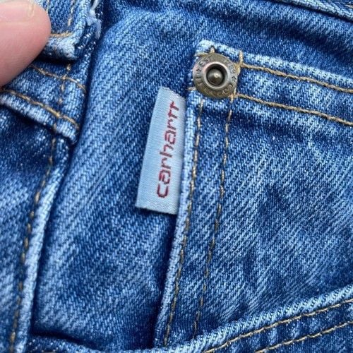 Carhartt Men's Relaxed Fit Blue Jeans 5
