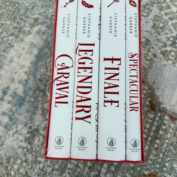 Stephanie Garber Caraval Holiday Collection 4 Count Hardcover Book Set