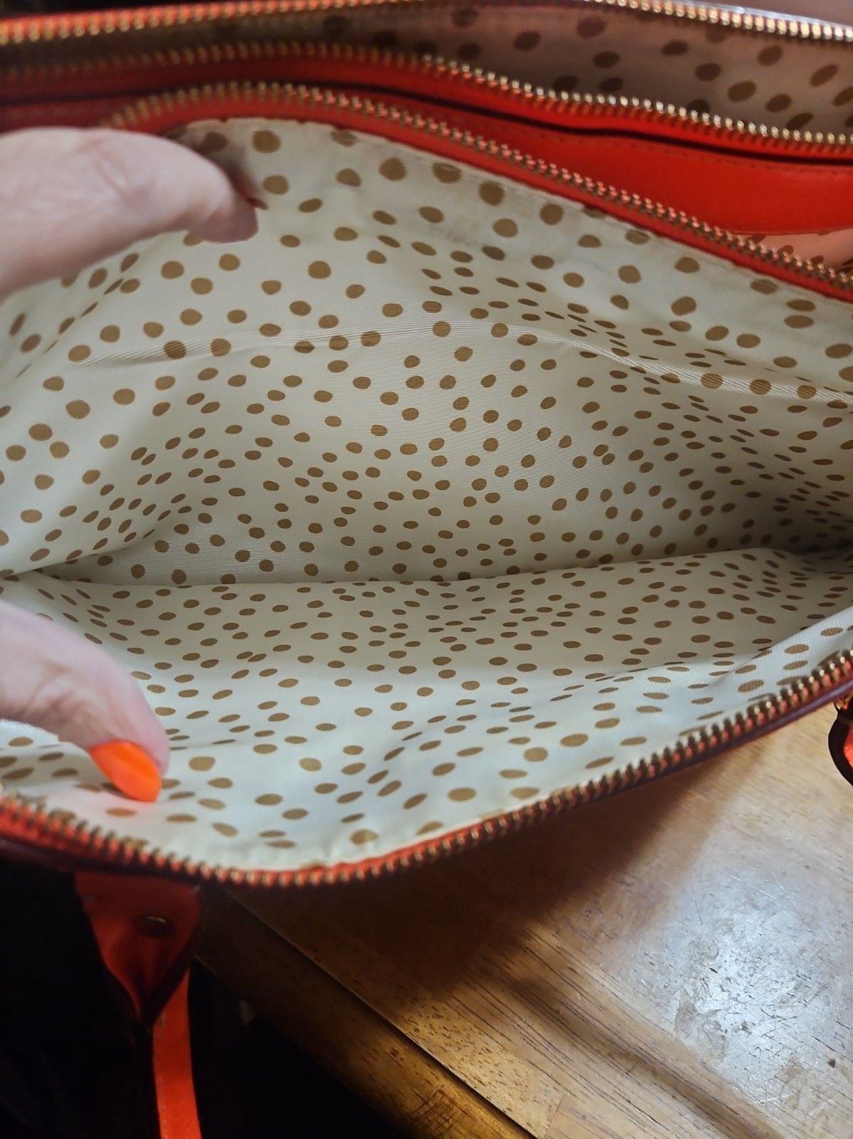 Kate Spade Wellesley Leather Tote/Shoulder Bag 9