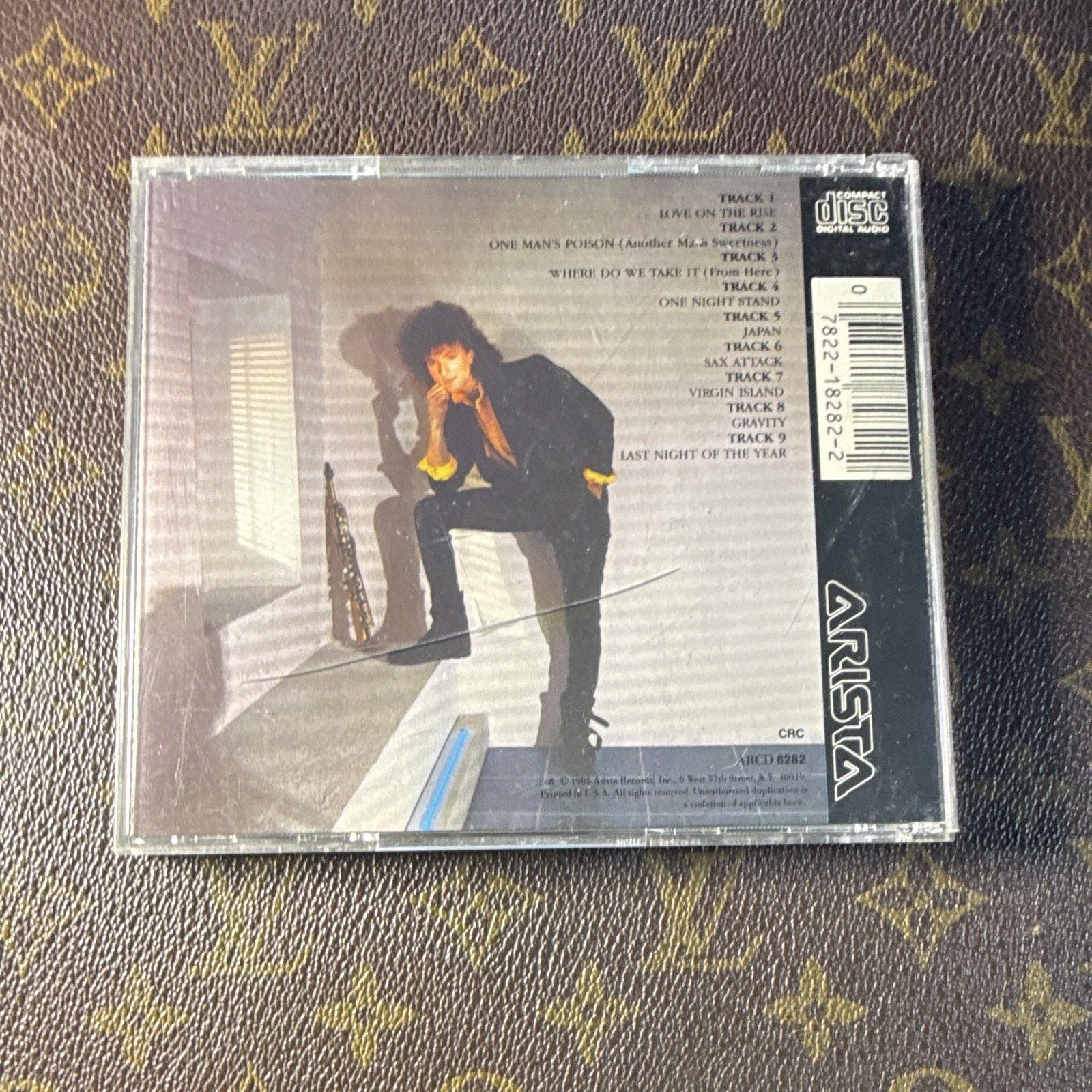 Kenny G Gravity (CD, 1985, Arista) ARCD 8282 Jewel Case Jazz Album 2