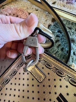 Authentic Gucci X sega gold crossbody! 8