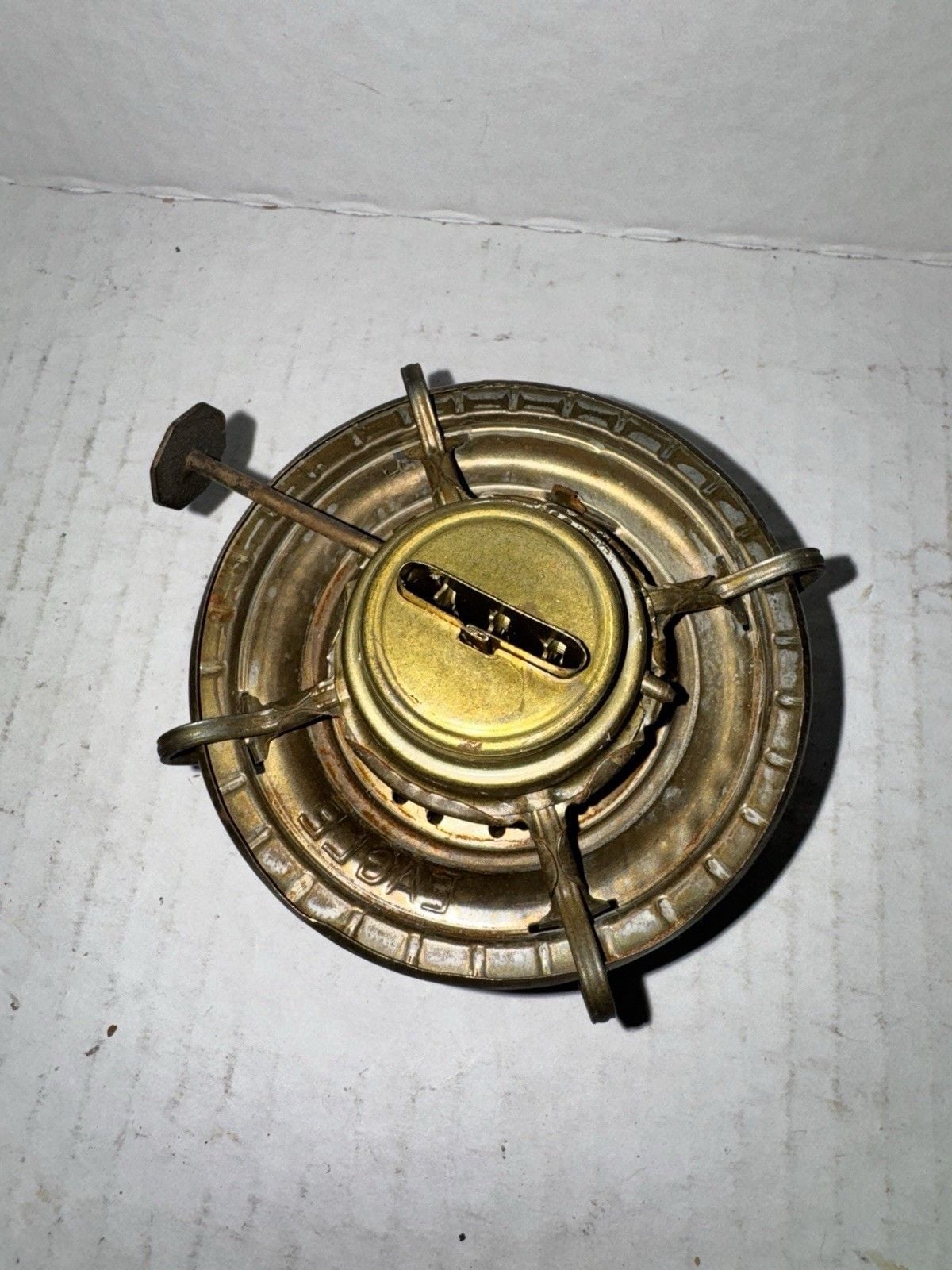 Vintage Eagle Oil Kerosene Lamp Burner Replacement Part Metal Untested 4