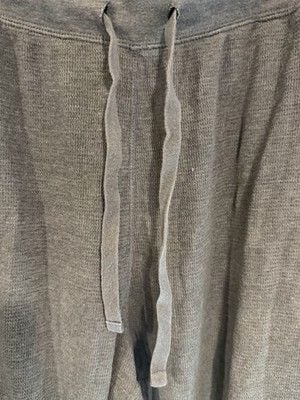 Polo Ralph Lauren Men's Gray Waffle Knit Drawstring Logo Pajama Pants XL 4