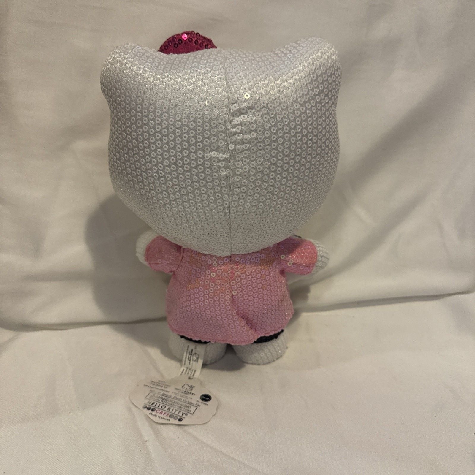 Sanrio Hello Kitty Cafe Shop Las Vegas Nevada Sequin Plush Stuffed Toy 2