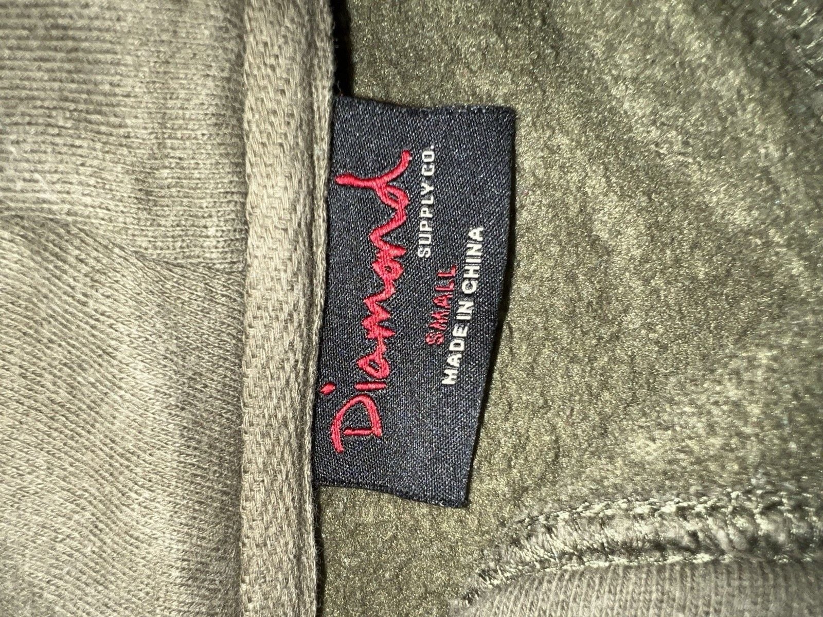 Diamond Supply Co. Green Hoodie Pullover Small 8