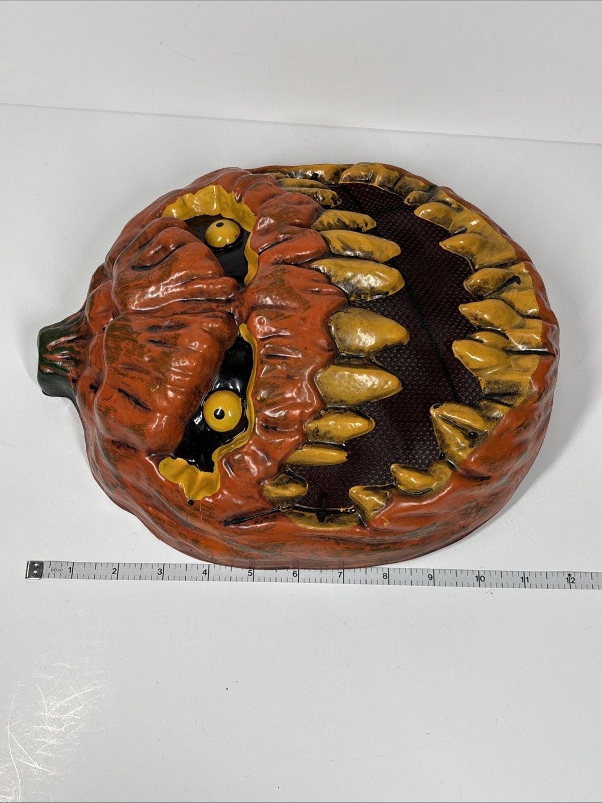 2017 Plastic Jack-O-Lantern Skull Mask Evil Halloween Nightmare Costume Part 11