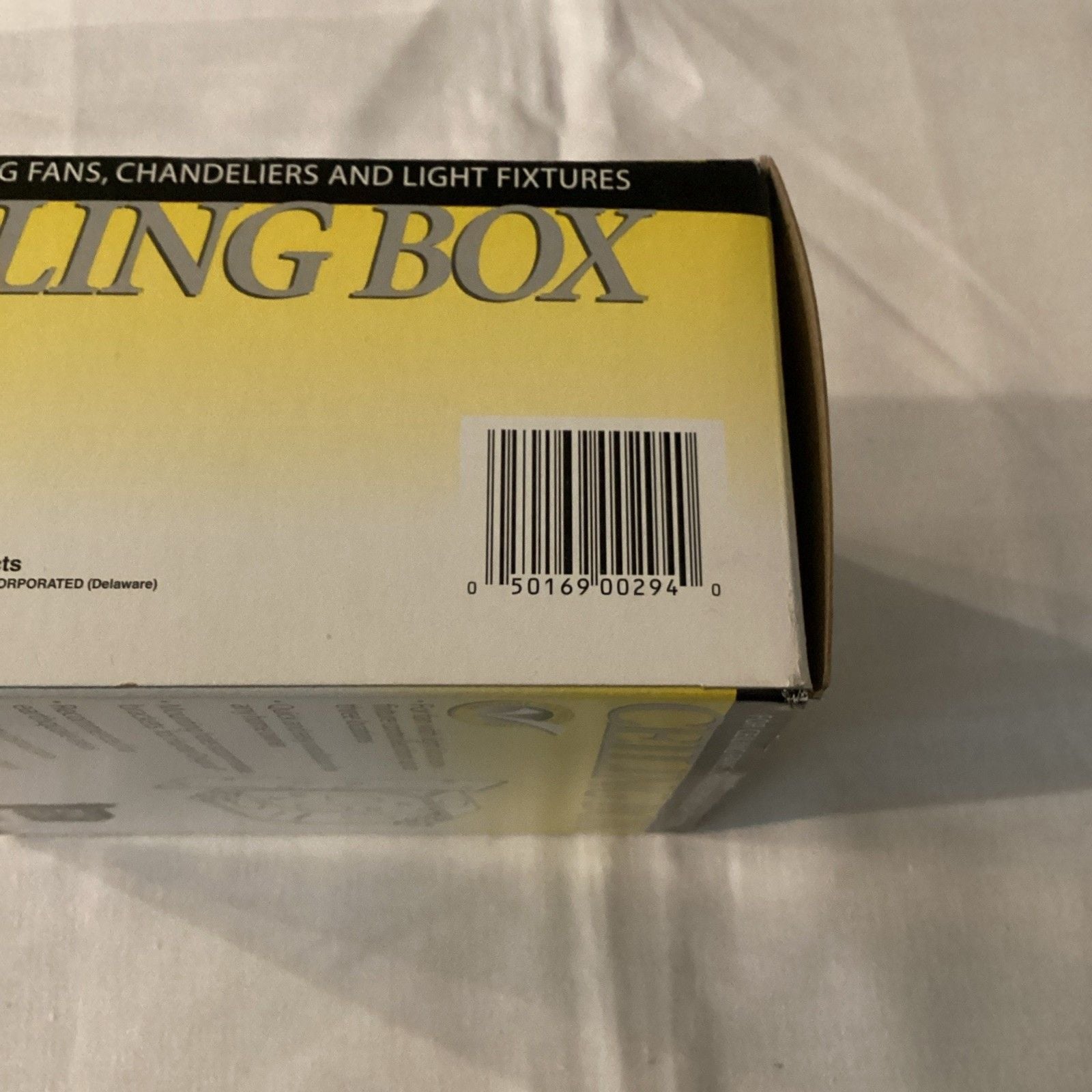 Raco 294 Electrical Box, 22.3 Cu In, Ceiling Box Type, 2 Gangs, Galvanized 3