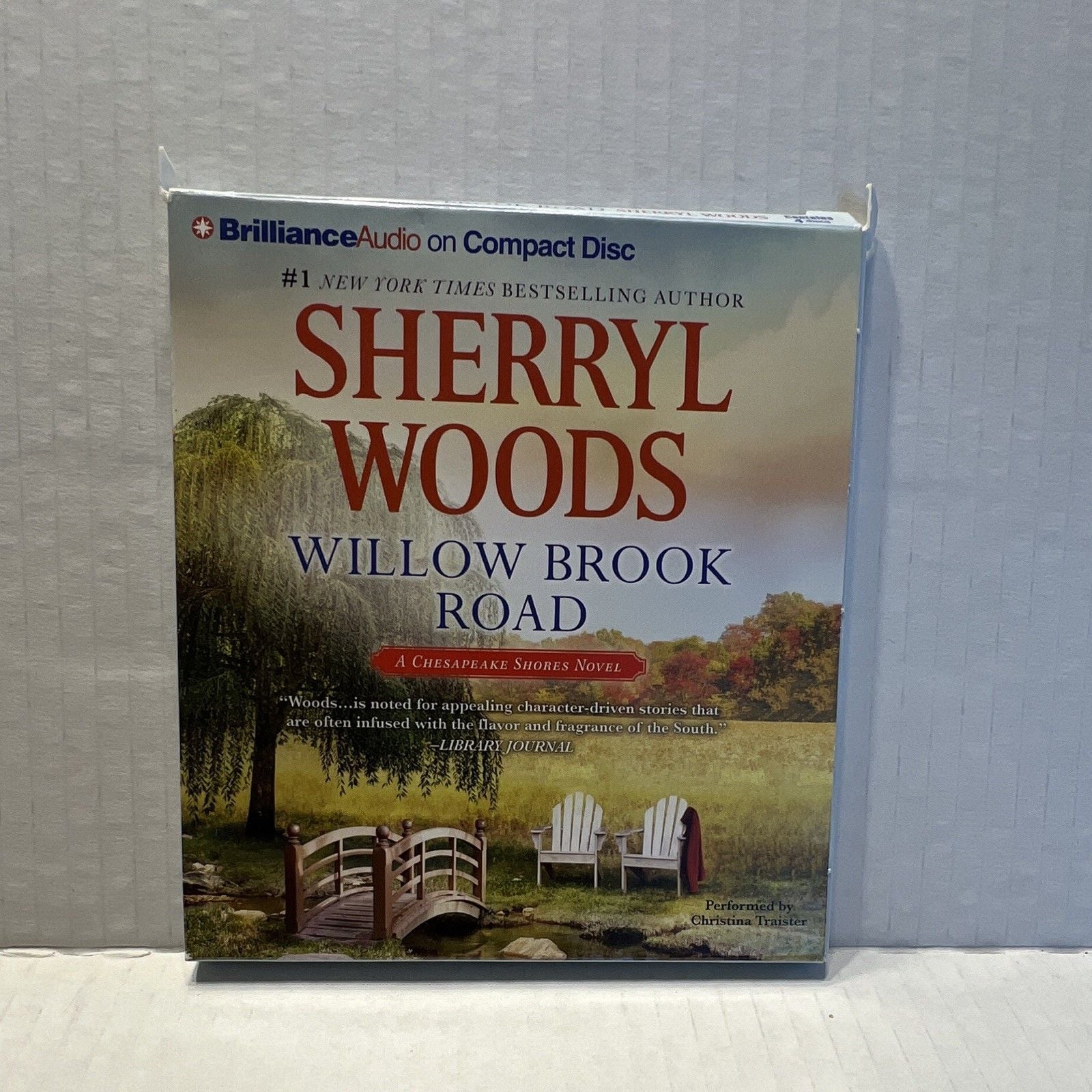 Sherryl Woods Willow Brook Road Chesapeake Shores Abridged Audio CD 5h 6m 2
