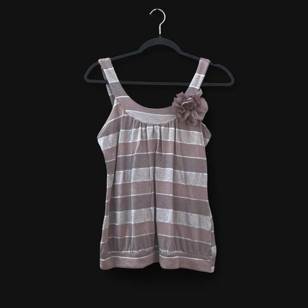 Y2K striped babydoll fairy top 
