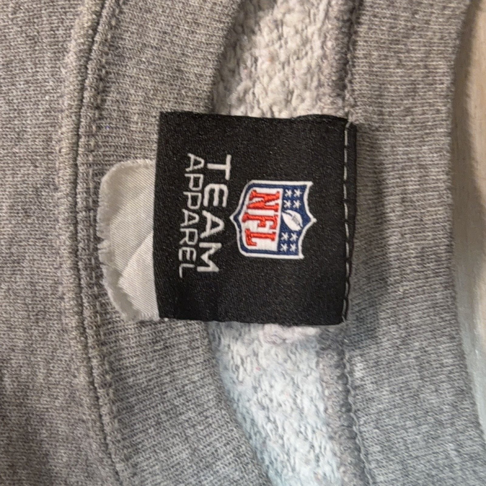 NFL Team Apparel Pittsburgh Steelers Sweatshirt Men's XL Gray Pullover Crewneck 3