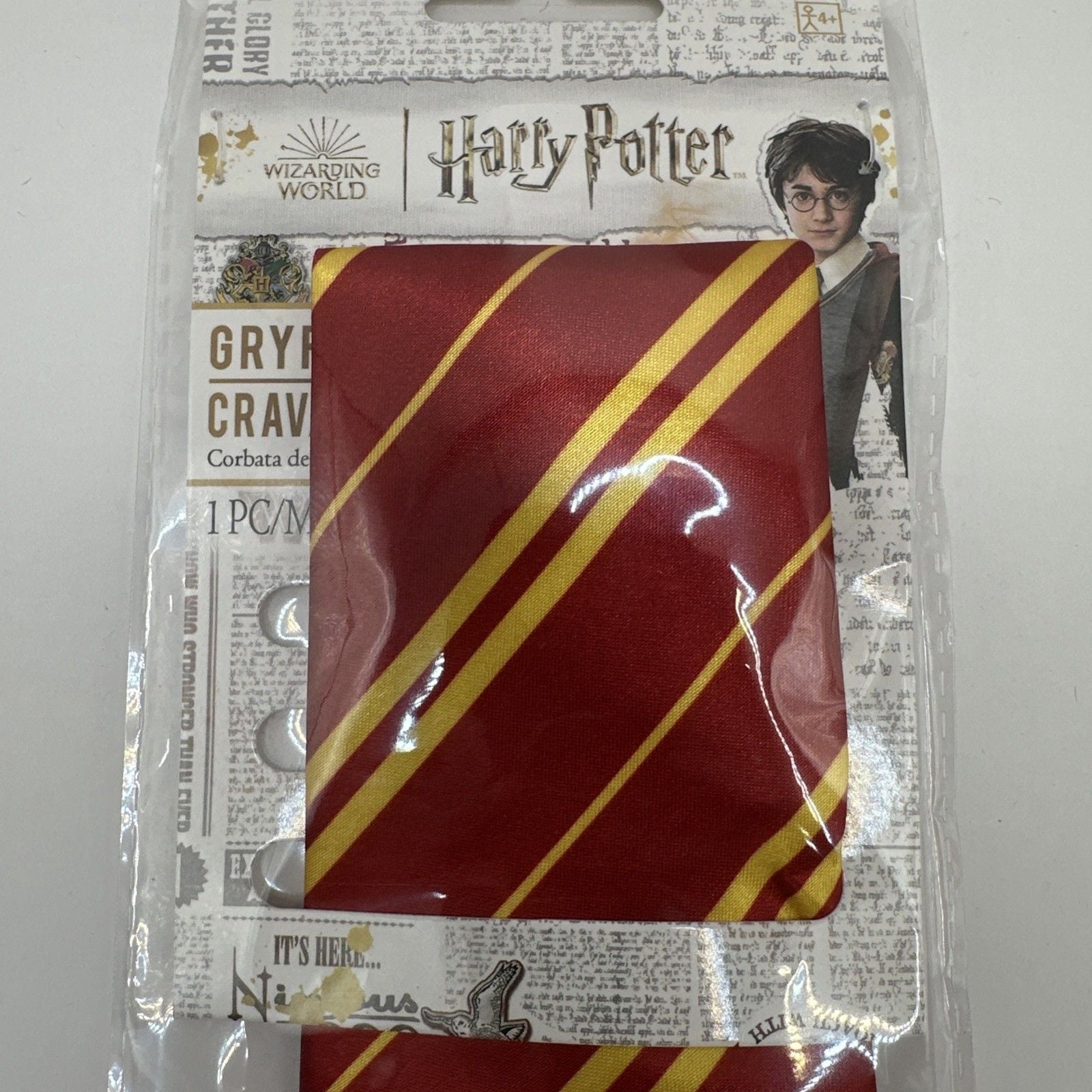 New Sealed Harry Potter Gryffindor Adult Costume Tie Cosplay 2