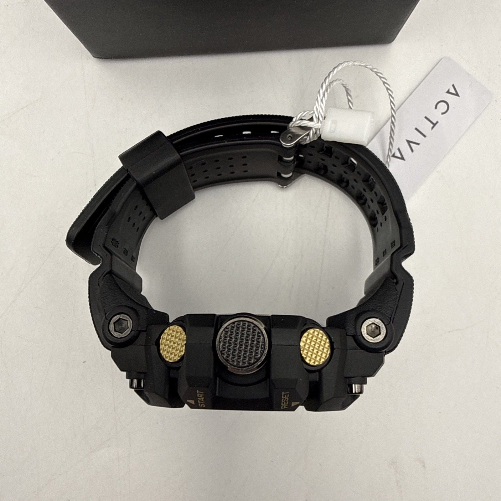 Activa by Invicta ACW8020-004 Men’s Black Gold Digital Sport Watch 56mm NIB 5