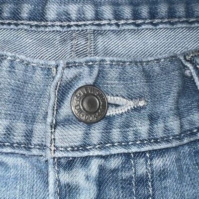 Distressed Levi's 511 Slim Fit 33x30 Blue Jeans 5