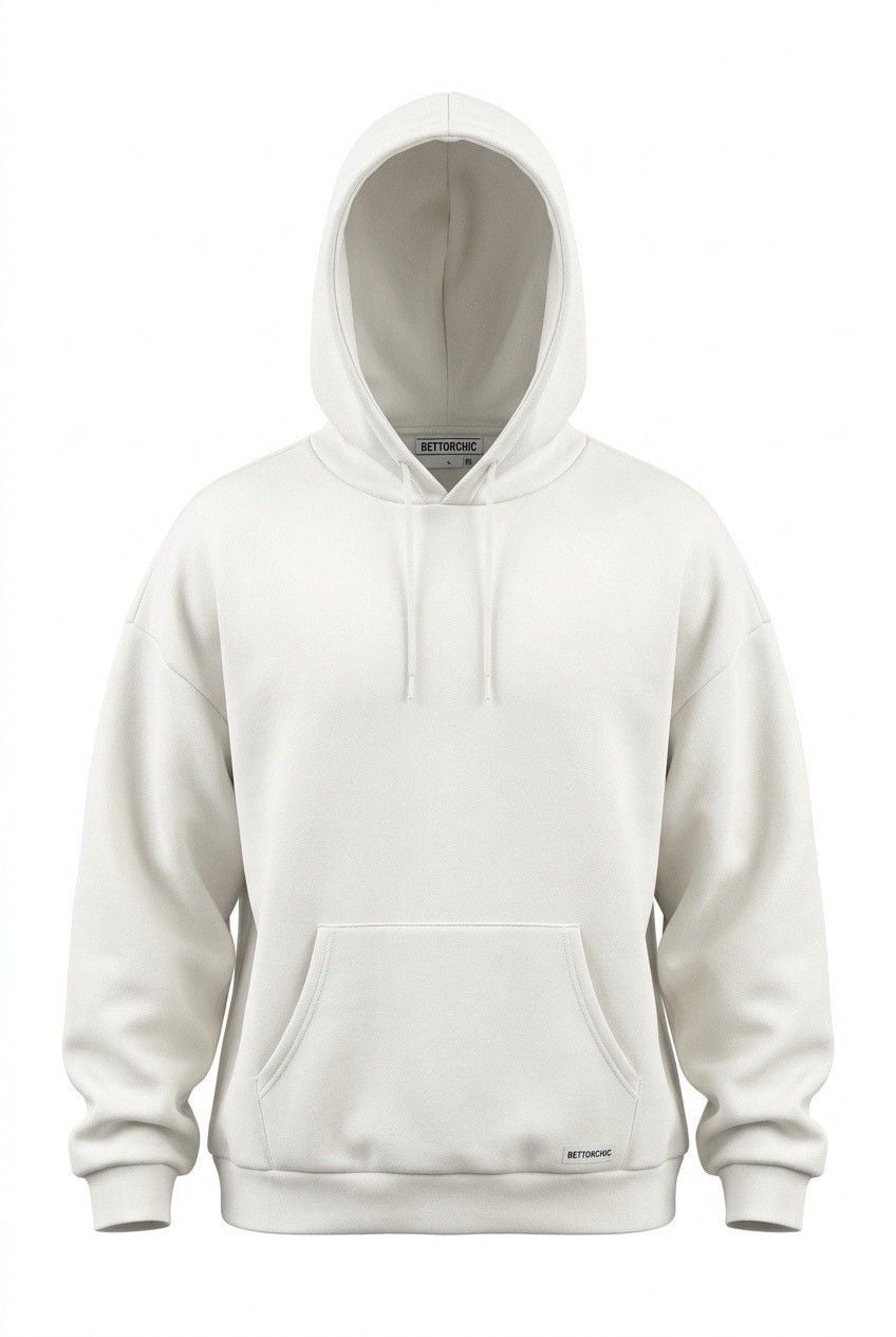 Betterchic White Hoodie Sweatshirt Size 2XL 2