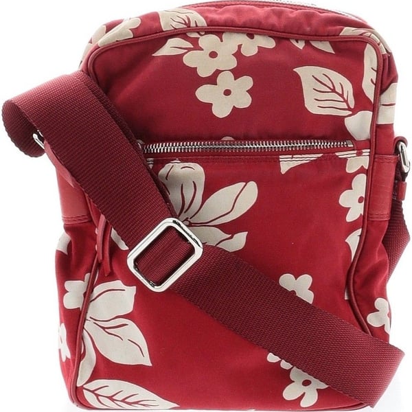Miu Miu Red Floral Crossbody Bag Made in Italy