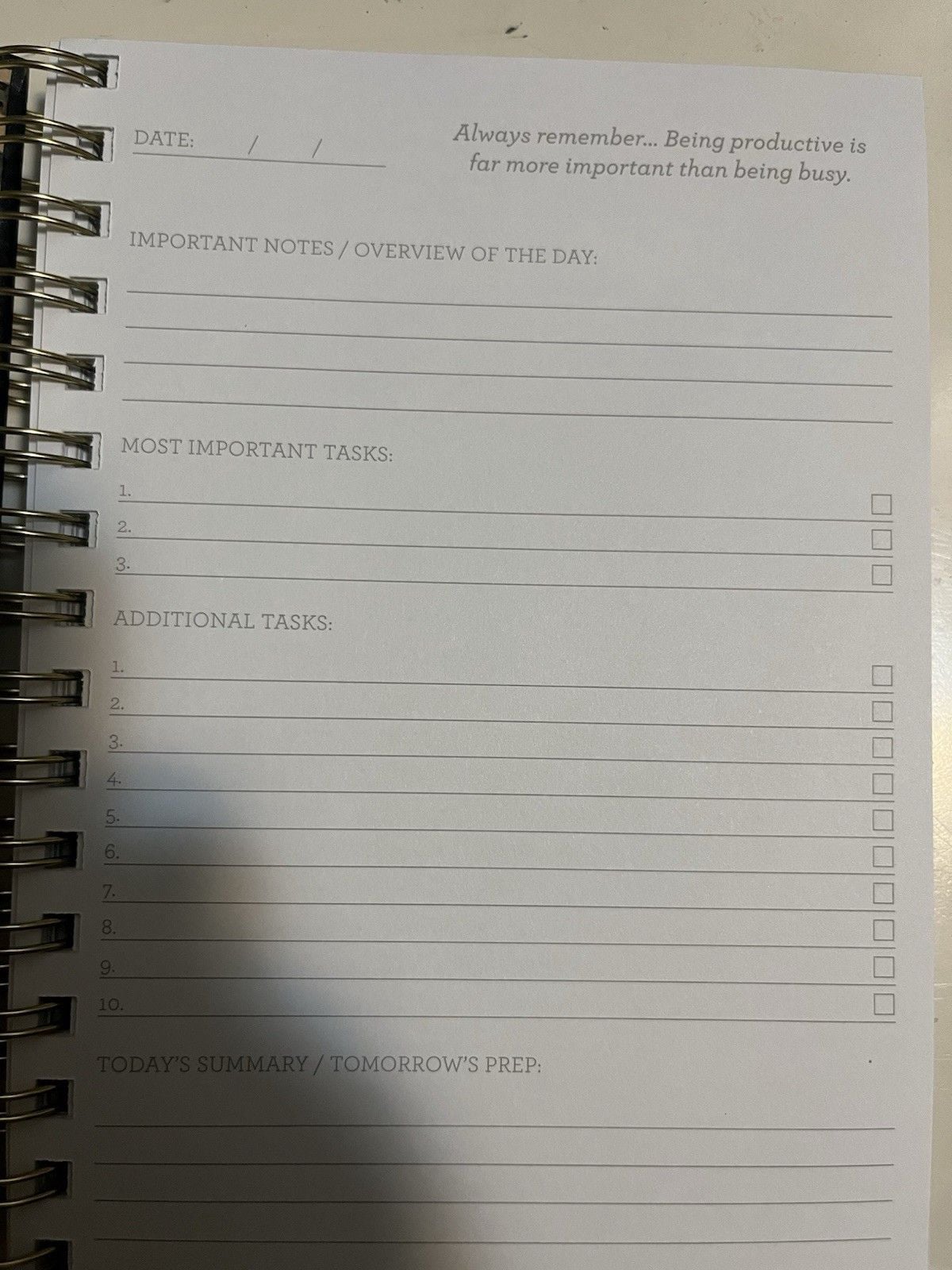 Markings By Design Group Task journal 192 Pages Daily Task Notebook Prompted 2