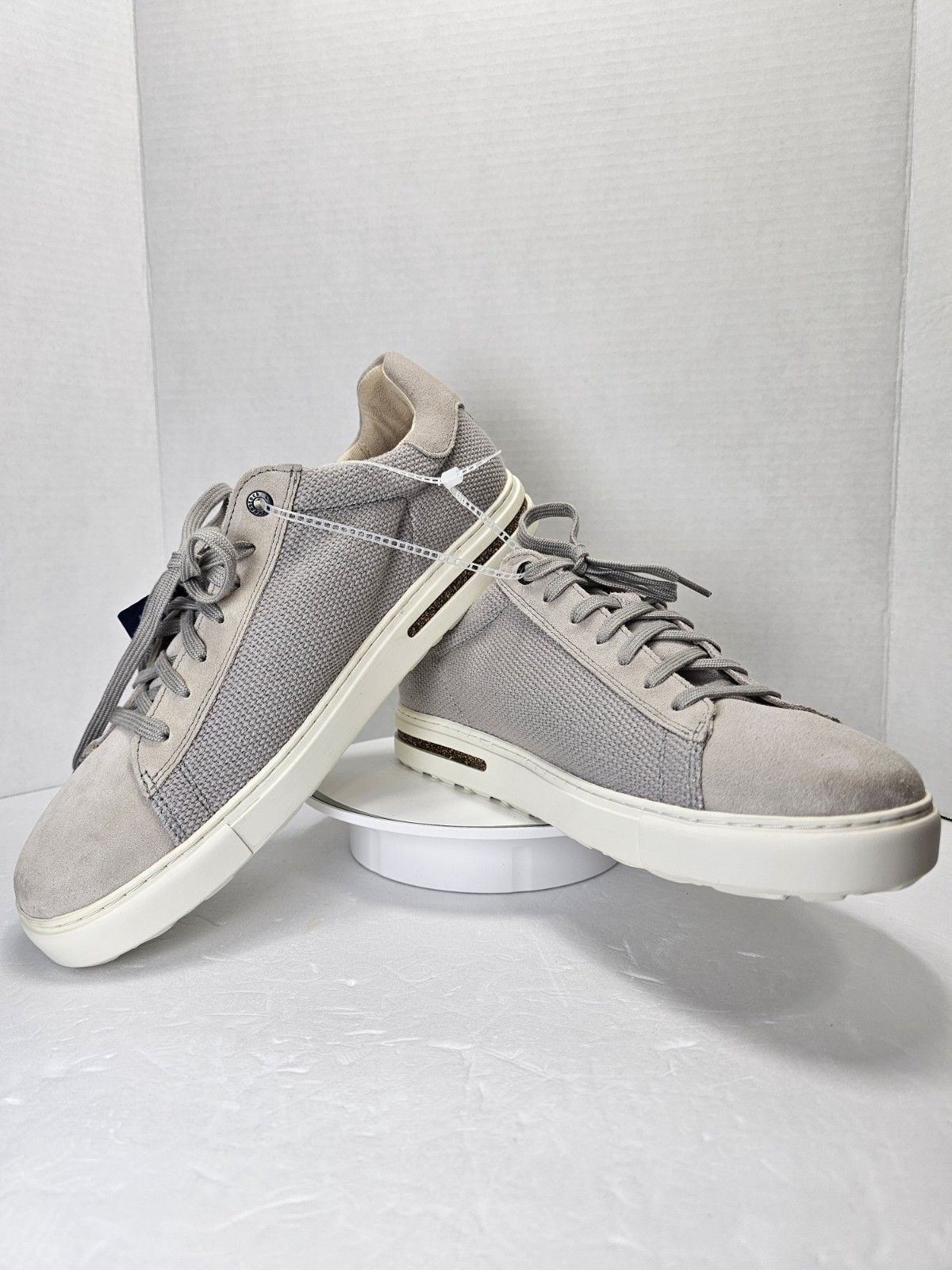 Birkenstock Bend Low Canvas Suede Whale Gray Men's US 11 EU 44 Sneakers 6