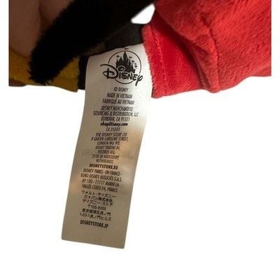 Disney Store Official Mickey Mouse Small Plush Toy 33cm Charolette embroidery 4