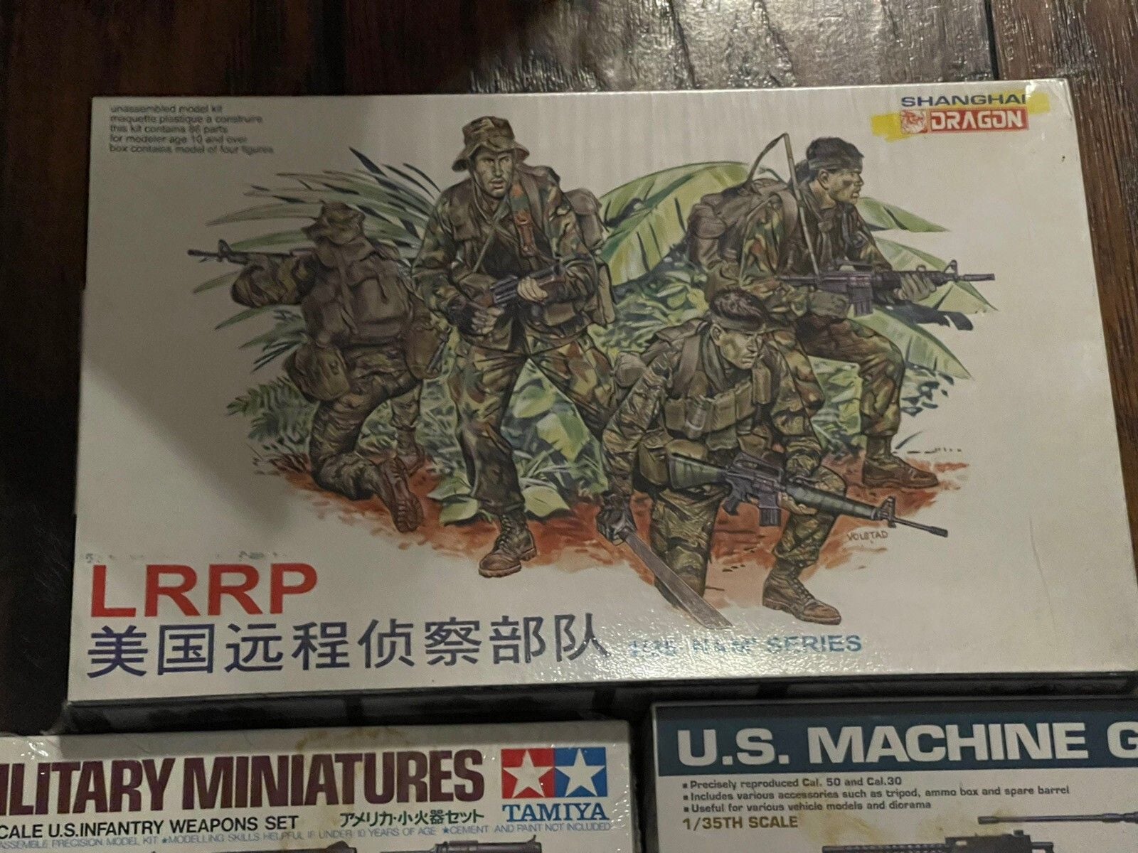 3 Pack - Dragon & Academy LRRP Nam Series with 2 weapons sets 1:35 - Set Of 3 4