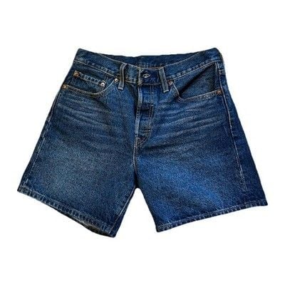 Short 501 Mid Thigh Levi's Women's Blue Jeans Size W 27 3